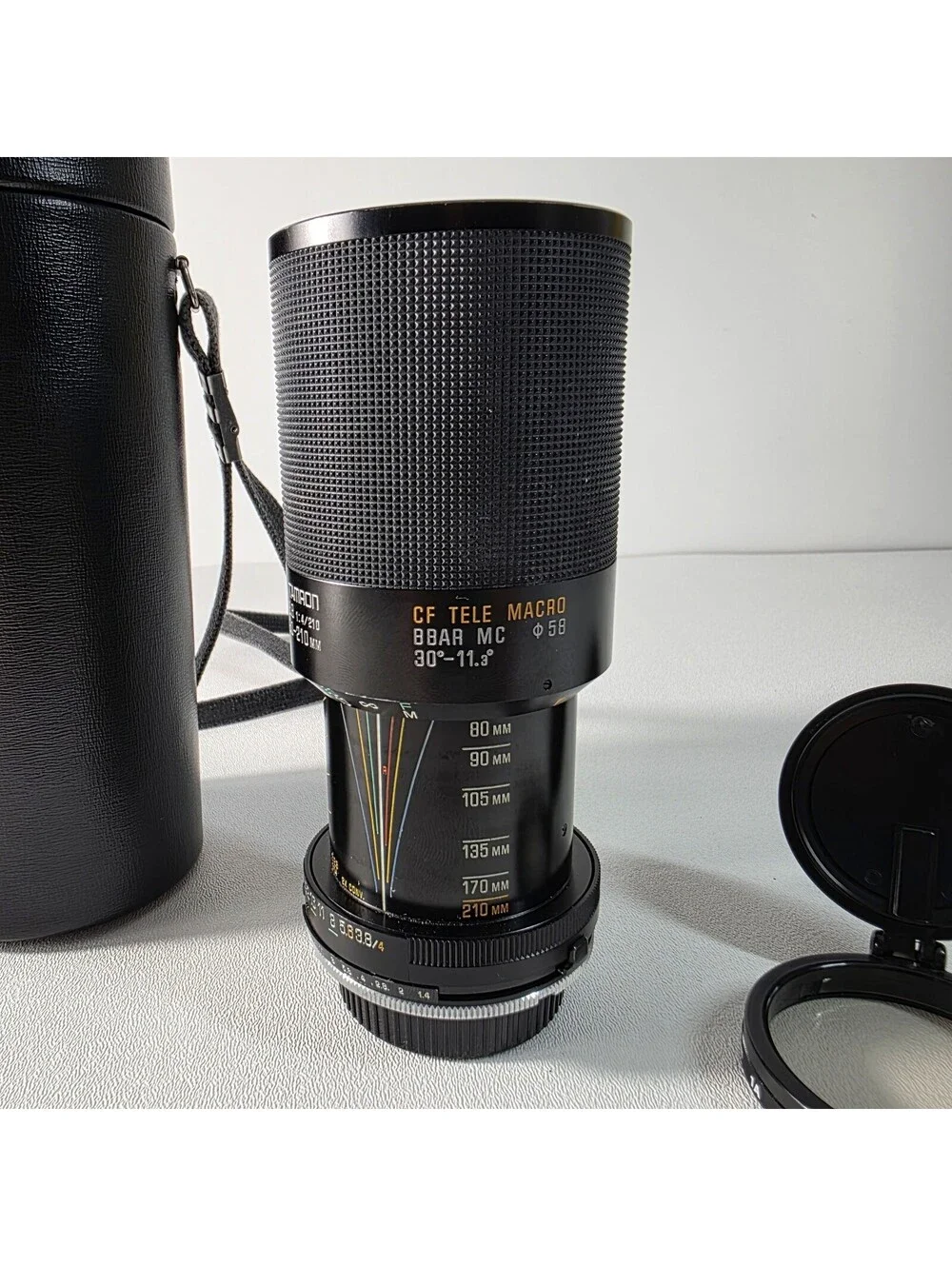 Tamron Adaptall 80-210mm F3.8-4 with Pentax K Mount W/ Case & Filter
